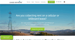 Desktop Screenshot of leaseadvisors.com